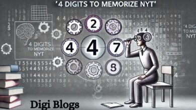 4 digits to memorize nyt