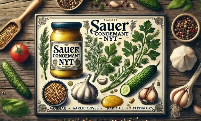 sauer condiment nyt